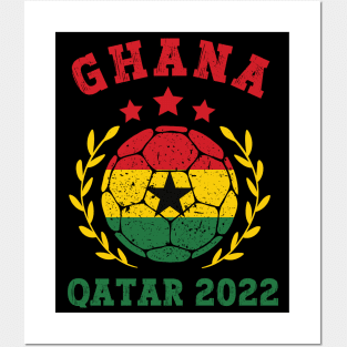 Ghana Football Posters and Art